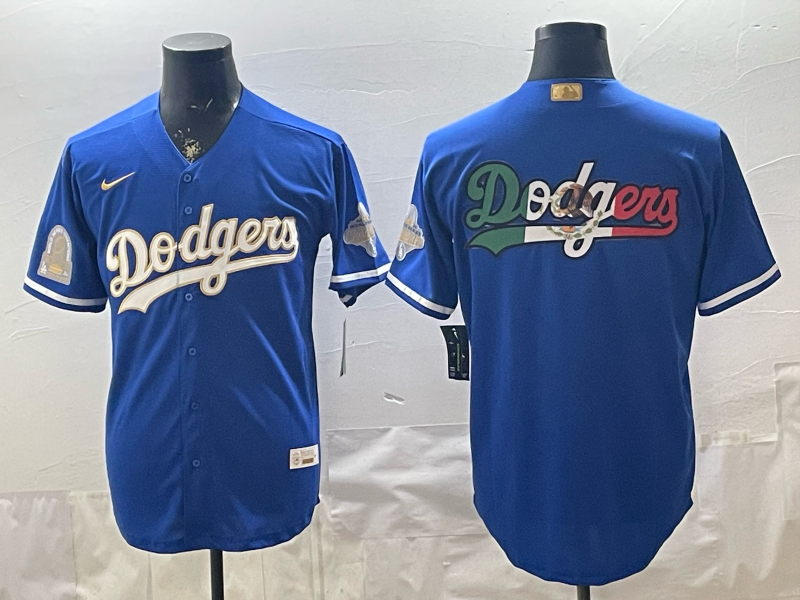 Men Los Angeles Dodgers blank blue Game 2026 Nike MLB Jersey 0408005